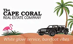 The Cape Coral Real Estate Company header logo
