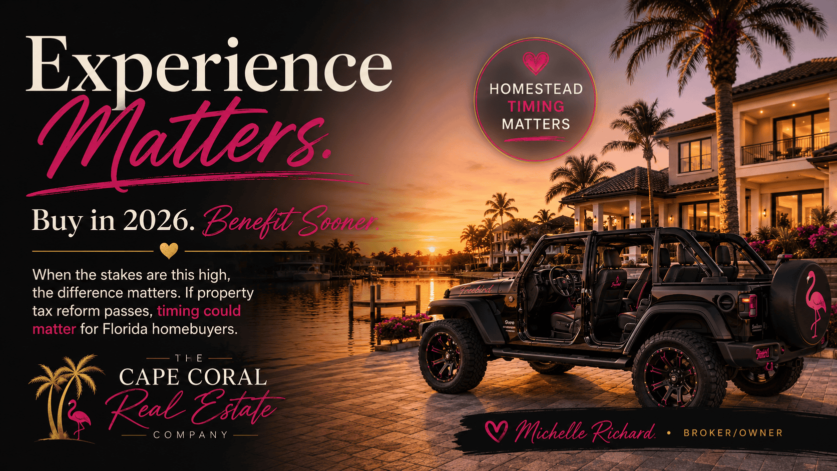 Cape Coral Buyers: Why 2026 Homestead Timing Could Matter
