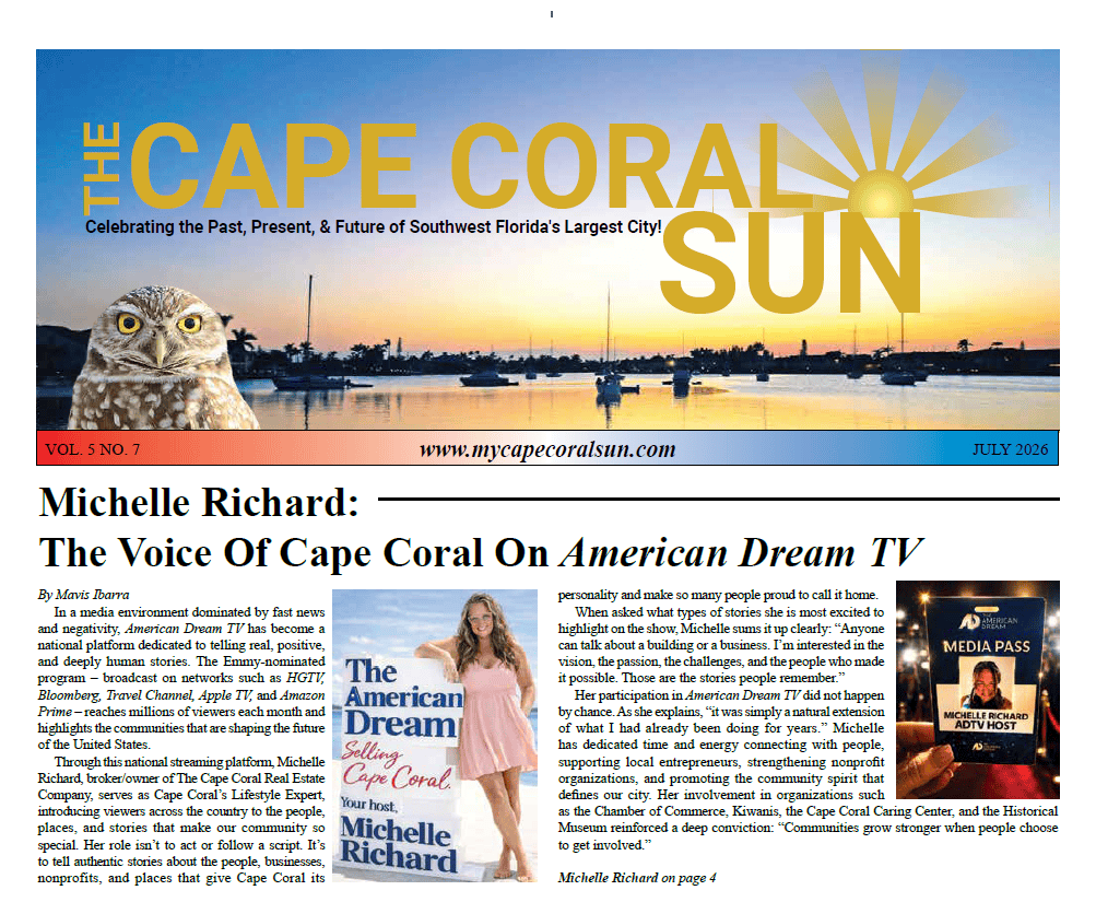 The Cape Coral Sun: The Voice of Cape Coral on American Dream TV